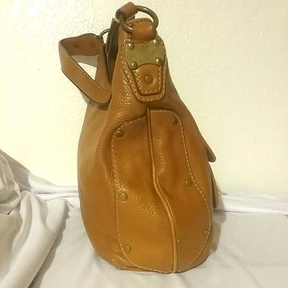 Michael Kors limited edition leather hobo shoulder bag tan / brown - Picture 5 of 9